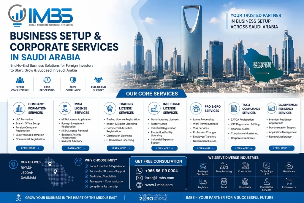 MISA Company Formation | MISA license Saudi Arabia 1 MISA Company Setup in Saudi Arabia