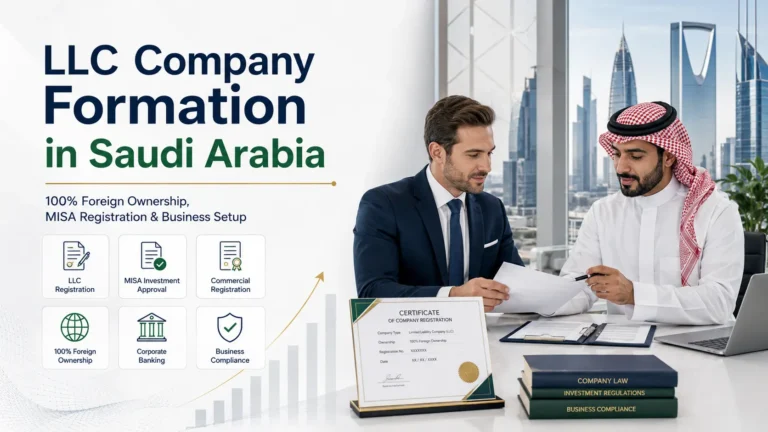 LLC company formation in Saudi Arabia for foreign investors