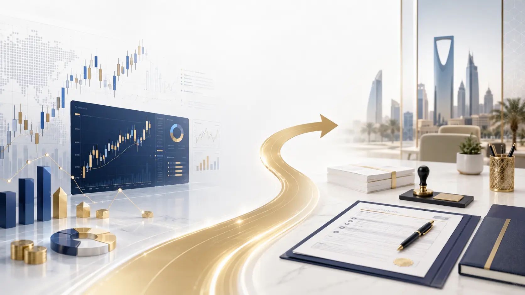 Journey from Saudi stock market interest to company formation in Saudi Arabia