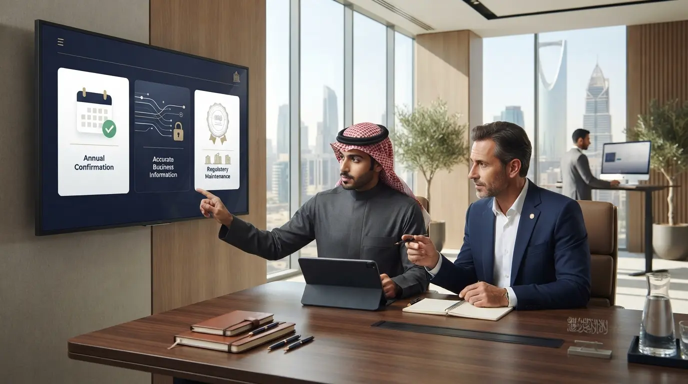 Updated Commercial Registration system and annual confirmation in Saudi Arabia